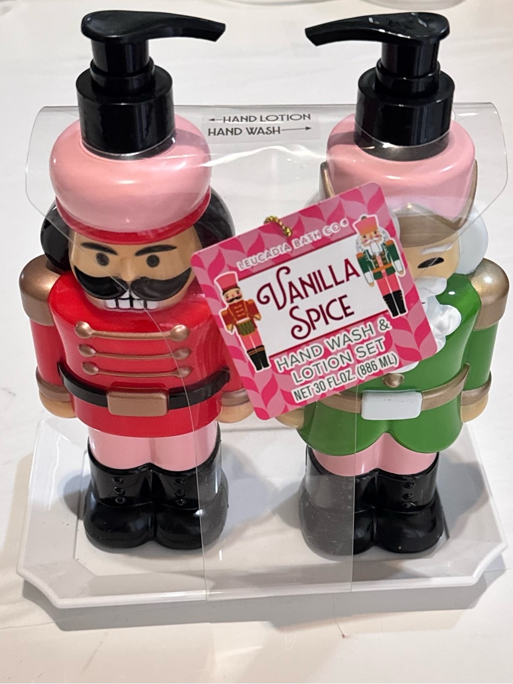 Vanilla Spice Nutcracker Hand Wash & Lotion Set